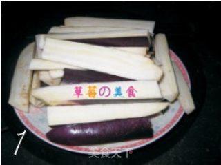 蒜蓉浇汁茄子的做法步骤：2