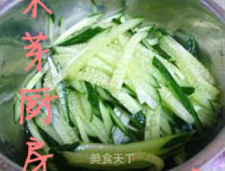 凉拌双丝的做法步骤：4