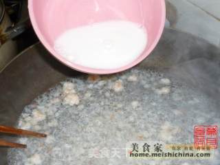 蟹肉盖浇饭的做法步骤：2