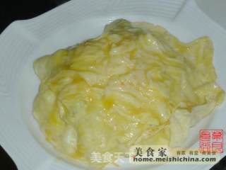 蟹肉盖浇饭的做法步骤：2