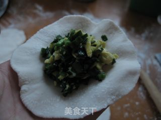 韭菜鸡蛋饺子的做法步骤：2