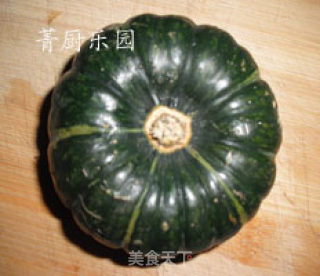 黑芝麻南瓜粥的做法步骤：2