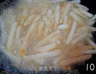 炸薯条的做法步骤：4