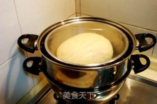 鲜牛奶白土司面包的做法步骤：3