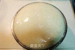鲜牛奶白土司面包的做法步骤：3