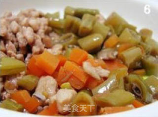 豆角肉丁面的做法步骤：3