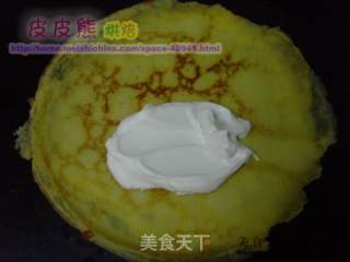 芒果班戟的做法步骤：2