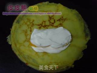 芒果班戟的做法步骤：2