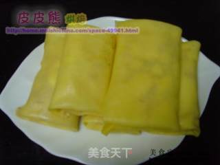 芒果班戟的做法步骤：2