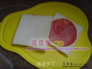美味西多士的做法步骤：2