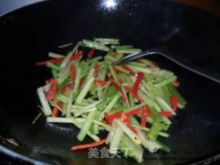 小炒牛肉的做法步骤：4