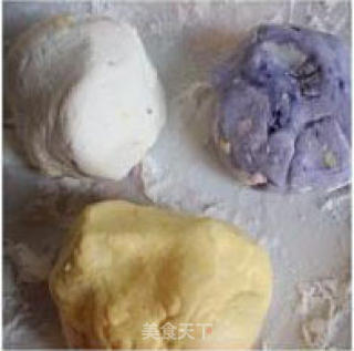 三色汤圆南瓜汤的做法步骤：2