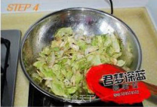 炝圆白菜的做法步骤：6