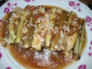话梅汁蒜蓉茄子的做法步骤：2