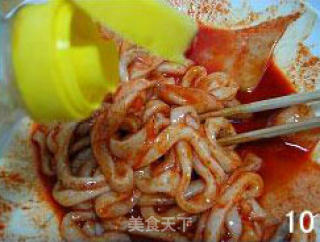 金牌BBQ欢喜鱿鱼圈的做法步骤：9