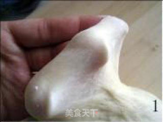 蜜红豆面包卷的做法步骤：3