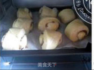 蜜红豆面包卷的做法步骤：3