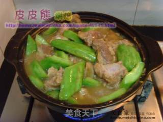 排骨苦瓜煲的做法步骤：2