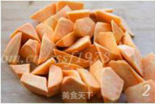 咖哩红薯的做法步骤：3