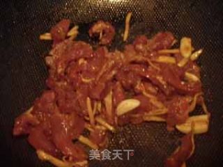 黑椒苦瓜牛柳的做法步骤：5