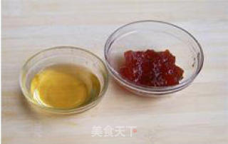 蜜汁玫瑰山药的做法步骤：2