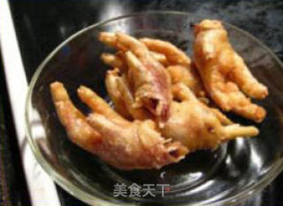 豉椒爆凤爪的做法步骤：3