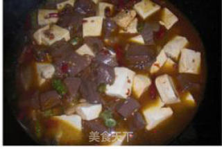 鸳鸯豆腐钵的做法步骤：2