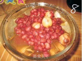 蜜豆白凉粉的做法步骤：2