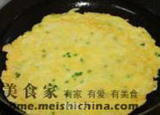 葫芦丝蛋饼的做法步骤：5