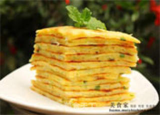 葫芦丝蛋饼的做法步骤：5