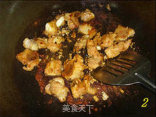 紫苏南瓜焖排骨的做法步骤：2