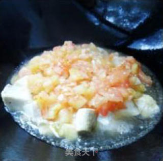 茄汁豆腐的做法步骤：2