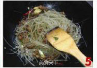 肉末粉丝煲的做法步骤：2