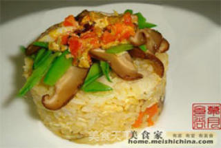 蟹肉寿司饭的做法步骤：3
