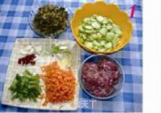 雪菜豆瓣的做法步骤：2