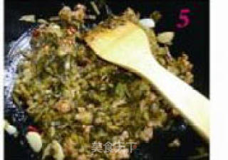 雪菜豆瓣的做法步骤：2