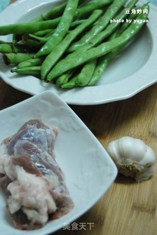 豆角炒肉的做法步骤：5