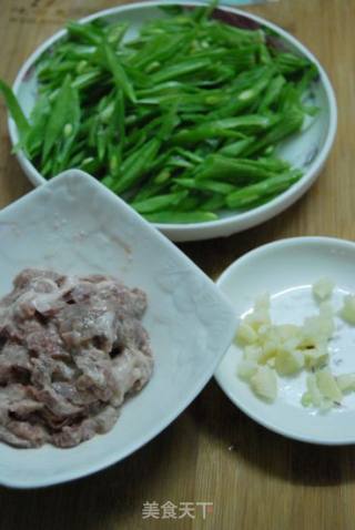 豆角炒肉的做法步骤：5