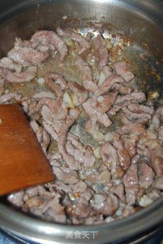 豆角炒肉的做法步骤：5