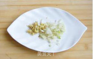 三色杏鲍菇的做法步骤：2
