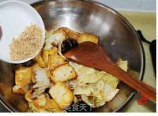 家常也美味----白菜虾皮豆腐的做法步骤：6