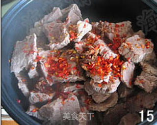 秘制牛肉干的做法步骤：4