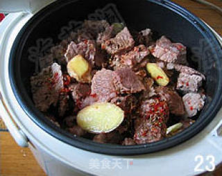 秘制牛肉干的做法步骤：4