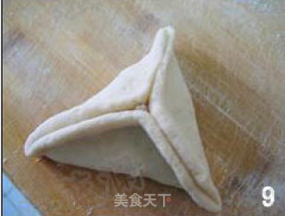 糖三角的做法步骤：4