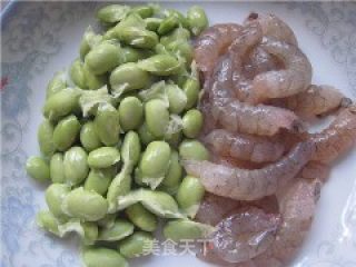 青豆虾仁粥的做法步骤：2