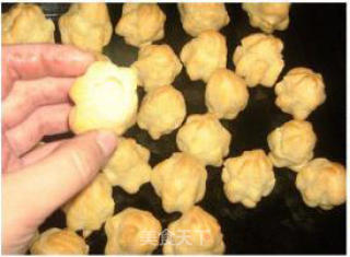 小泡芙的做法步骤：4