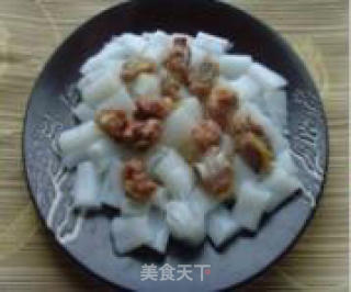 排骨蒸猪肠粉的做法步骤：3