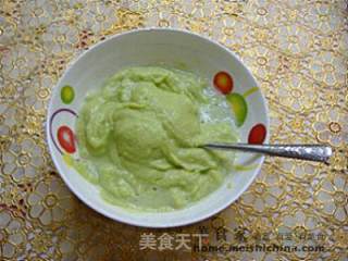 蚕豆糯米饼的做法步骤：3