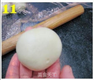 香酥红豆饼的做法步骤：4