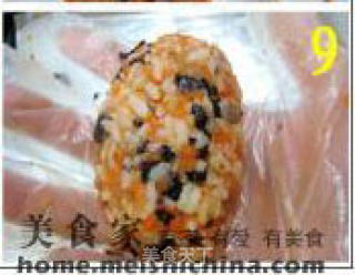 日式鲜虾饭团的做法步骤：3